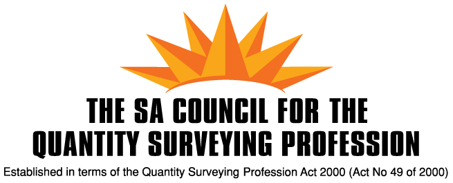 South African Council for the Quantity Surveying Profession Logo